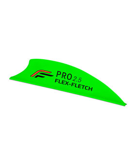 Flex Fletch PRO 2.5 COSMIC GREEN 100PK