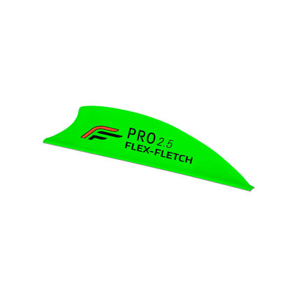 Flex Fletch PRO 2.5 COSMIC GREEN 100PK