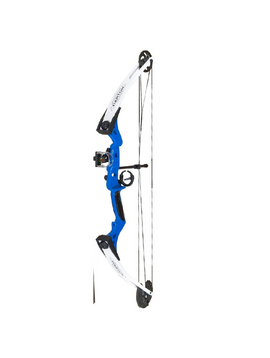 Mentor D LH Candy Blue/White 25-40#