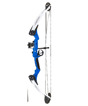 Mentor D LH Candy Blue/White 25-40#