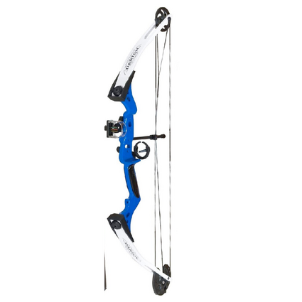 Mentor D LH Candy Blue/White 25-40#