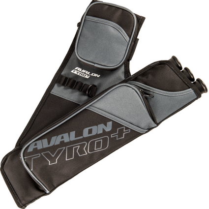Tyro 3 tube quiver blk Left Hand