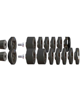 Hamskea Hunter Weight Kit (14oz w/2 starter) Black