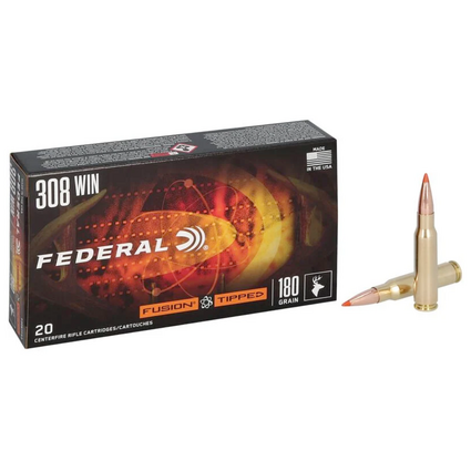 Federal 308 win 180gr Fusion