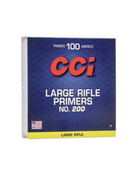 CCI #200 Lge Rifle Primers 100 ct.