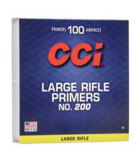 CCI #200 Lge Rifle Primers 100 ct.