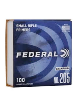 Federal Small rifle primers#205. 100ct.