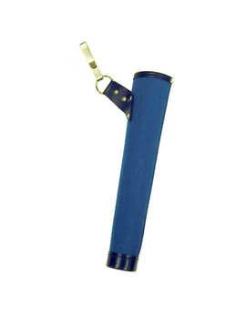 Golden Arrow Archery Quiver 3 Tube Cordura Blue left hand
