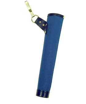 Golden Arrow Archery Quiver 3 Tube Cordura Blue left hand