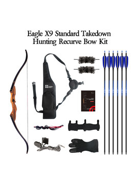 X9 td recurve kit 45 lb rh