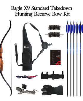 X9 td recurve kit 45 lb rh