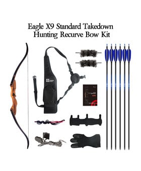 X9 td recurve kit 45 lb rh