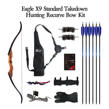 X9 td recurve kit 45 lb rh