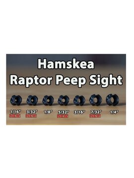 Hamskea Raptor Peep 7/32