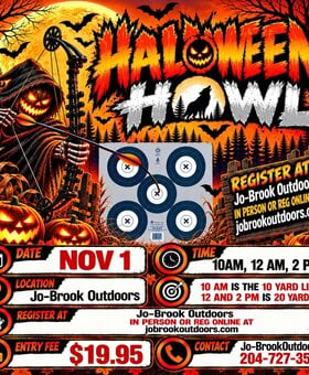 Jo-Brook Halloween Howl 300 10 am start time 10 yard line
