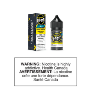 FLAVOUR BEAST SALTS - BUSSIN BANANA ICED 30mL