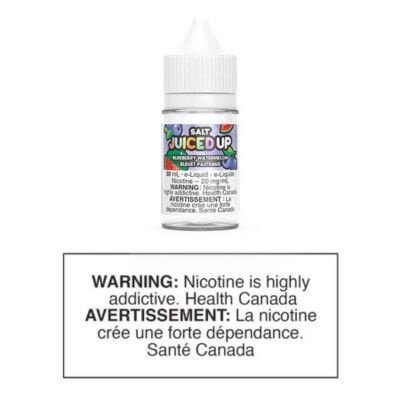 JUICED UP SALTS - BLUEBERRY WATERMELON 30ml (CLEARANCE)