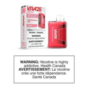 KRAZE HD 2.0 DISPOSABLE - STRAWBERRY ICE (CLEARANCE)