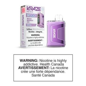 KRAZE HD 2.0 DISPOSABLE - MIXED BERRIES (CLEARANCE)