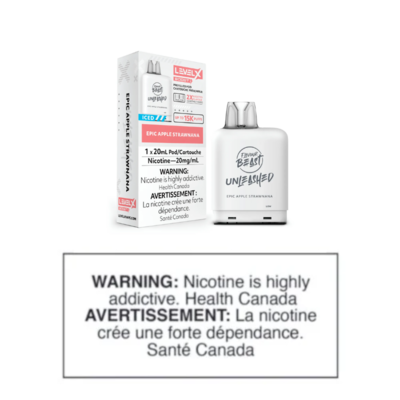 LEVEL X BOOST POD - FB UNLEASHED - EPIC APPLE STRAWNANA 20ml