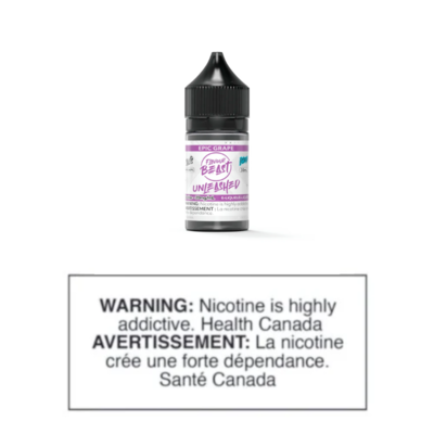 FLAVOUR BEAST UNLEASHED SALTS - EPIC GRAPE 30ml