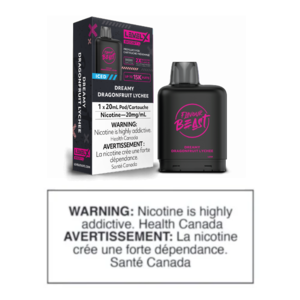 LEVEL X BOOST POD - FLAVOUR BEAST - DREAMY DRAGONFRUIT LYCHEE ICED