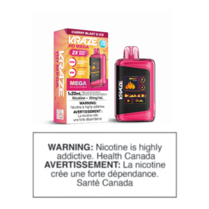 KRAZE HD MEGA DISPOSABLE - CHERRY BLAST G ICE