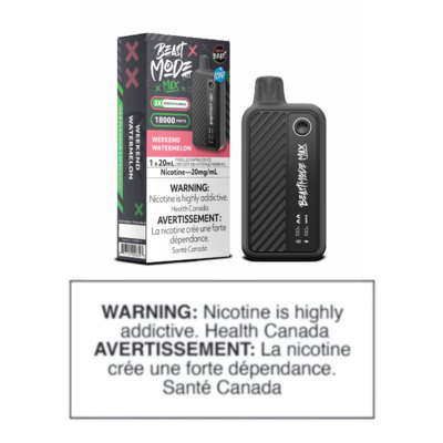 FLAVOUR BEAST BEAST MODE MAX 18K DISPOSABLE - WEEKEND WATERMELON ICED