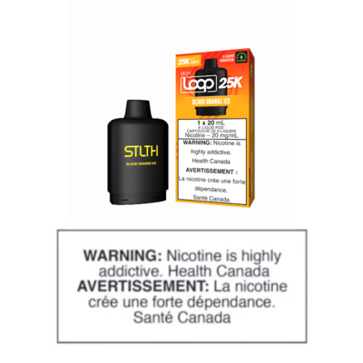 STLTH 25K LOOP 2 REPLACEMENT 20ML POD - BLOOD ORANGE ICE