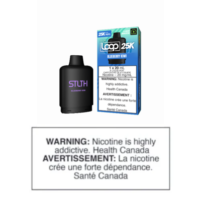 STLTH 25K LOOP 2 REPLACEMENT 20ML POD - BLUEBERRY KIWI