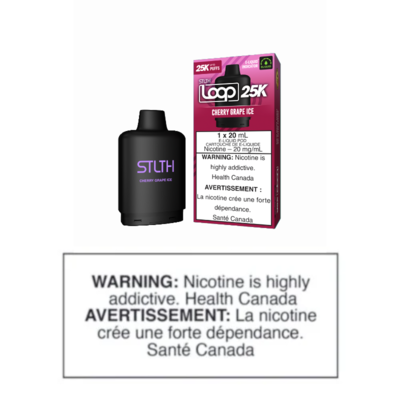 STLTH 25K LOOP 2 REPLACEMENT 20ML POD - CLASSIC ICE