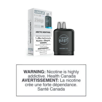 LEVEL X BOOST POD - FLAVOUR BEAST - ARCTIC MENTHOL (CLEARANCE)