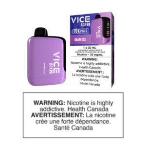 VICE BOX 2 DISPOSABLE - GRAPE ICE
