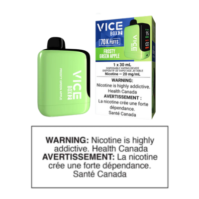 VICE BOX 2 DISPOSABLE - FROSTY GREEN APPLE