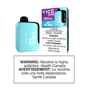 VICE BOX 2 DISPOSABLE - BLUE RAZZ BURST