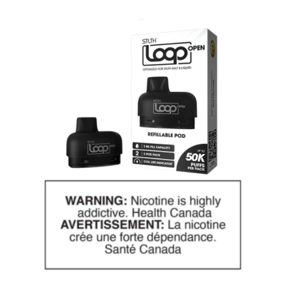 STLTH LOOP OPEN REPLACEMENT POD - 2 PACK