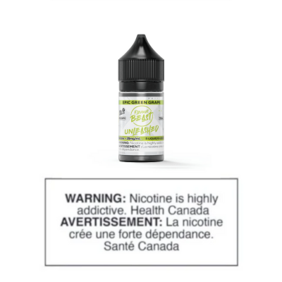 FLAVOUR BEAST UNLEASHED SALTS - EPIC GREEN GRAPE 30ml