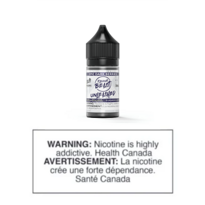 FLAVOUR BEAST UNLEASHED SALTS - EPIC DARK BERRIES 30ml