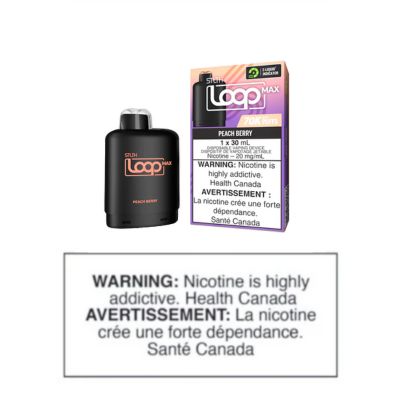 STLTH LOOP MAX POD - PEACH BERRY