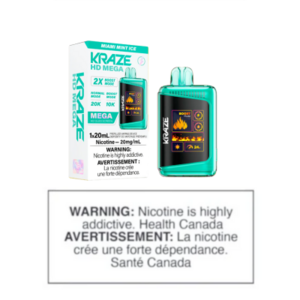 KRAZE HD MEGA DISPOSABLE - MIAMI MINT ICE