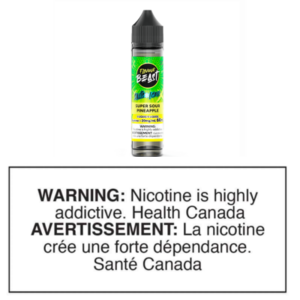 FLAVOUR BEAST SALTS - SUPER SOUR PINEAPPLE ICED 60ml