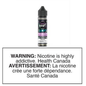FLAVOUR BEAST SALTS - GRAPPLIN' GRAPE SOUR APPLE ICED 60ml