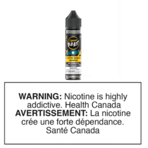 FLAVOUR BEAST SALTS - BLASTIN' BANANA MANGO ICED 60ml
