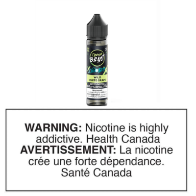 FLAVOUR BEAST SALTS - WILD WHITE GRAPE ICED 60ml