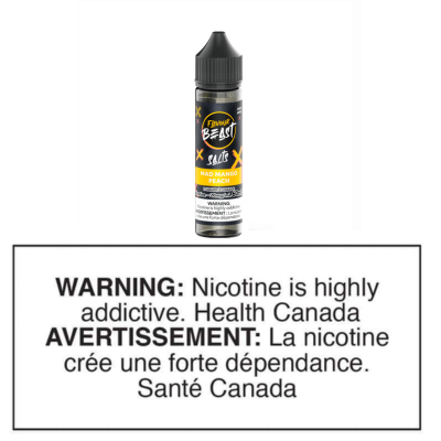 FLAVOUR BEAST SALTS - MAD MANGO PEACH 60ml