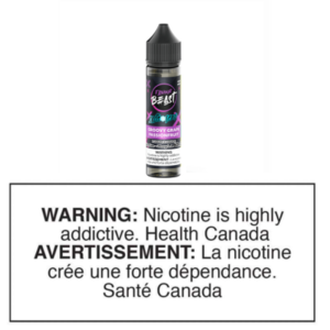FLAVOUR BEAST SALTS - GROOVY GRAPE PASSIONFRUIT ICED 60ml