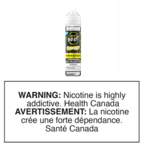 FLAVOUR BEAST E-LIQUID - BUSSIN BANANA ICED 60ML