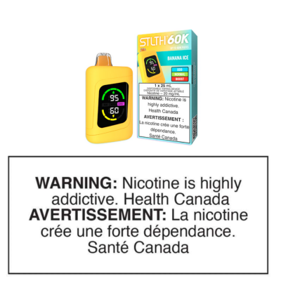 STLTH 60K DISPOSABLE - BANANA ICE