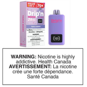 DRIP'N BY ENVI 26ml DISPOSABLE - TRIPLE BERRY