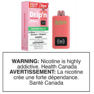 DRIP'N BY ENVI 26ml DISPOSABLE - WATERMELONA CG